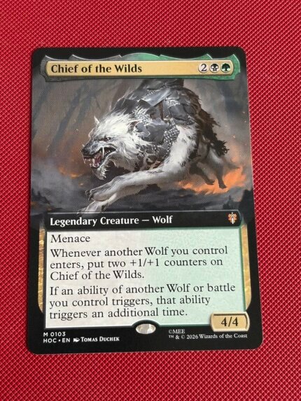 Chief of the Wilds HOC 103 Holo