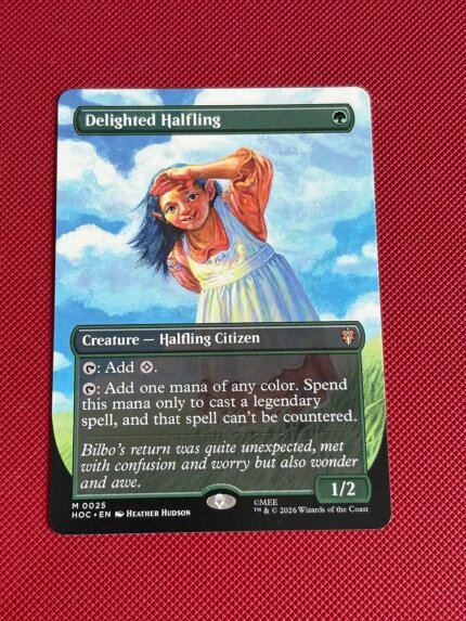 Delighted Halfling HOC 025 Holo