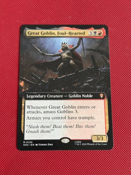 Great Goblin, Foul-Hearted HOC 105 Holo