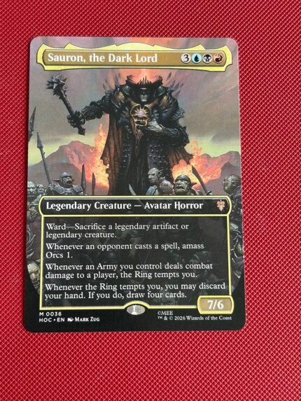 Sauron, the Dark Lord HOC 036 Holo