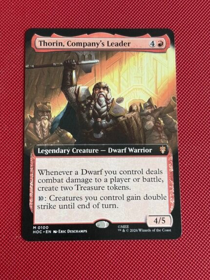 Thorin, Company's Leader HOC 100  Holo